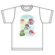 五等分の花嫁∽ ぷちちょこ グラフィックTシャツ バカンス Ver. [キャラクターグッズ]