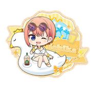 五等分の花嫁∽ ぷちちょこ ステッカー バカンス Ver. 中野一花 [キャラクターグッズ]
