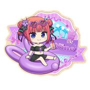 五等分の花嫁∽ ぷちちょこ ステッカー バカンス Ver. 中野二乃 [キャラクターグッズ]