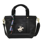 PUトートバッグ SS BH2006N BK/BK/WH BEVERLY HILLS POLO CLUB