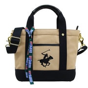 キャンバストートバッグ XS BH1006N BE/BK/BK BEVERLY HILLS POLO CLUB
