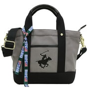 キャンバストートバッグ XS BH1006N GR/BK/BK BEVERLY HILLS POLO CLUB