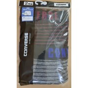 コンバース 2Pボーダーボクサー ブラック 160