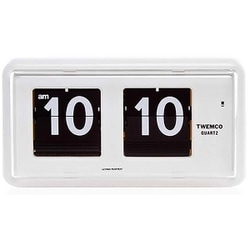 全自動フリップクロック（パタパタ置き時計） QT-30 WHITE