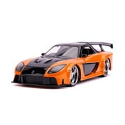 JADA30732 1/24 F＆F マツダ RX-7 オレンジ/ブラック ハン [ダイキャストミニカー]