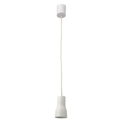 ペンダントライト 筒型セード ホワイト 電球別売 LT-YSE26-W