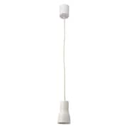 ペンダントライト 筒型セード ホワイト 電球別売 LT-YSE26-W