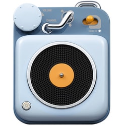 超小型 Bluetoothスピーカー Button sky blue MW-P1IBLUE