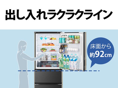 ヨドバシ.com - シャープ SHARP 冷蔵庫 （374L・幅60cm・左右開き・3 