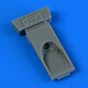 QIC49093 1/48 A-10A/CサンダーボルトII空中給油注入口（開状態・後期型）（アカデミー用） [プラモデル用パーツ]