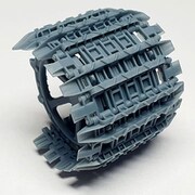 PZT35019 1/35 独・E-100用履帯＆スプロケット [プラモデル用パーツ]