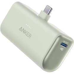 Anker Nano Power Bank（22.5W Built-In USB-C Connector） グリーン A1653061