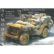 ACM75002 1/24 WWII イギリス LRDGジープ コンバージョンセット（乗員2体入） [1/24スケール プラモデル]
