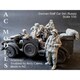 ACM35067 1/35 WWII ドイツ 司令部スタッフ（6体セット アクセサリー付） [1/35スケール プラモデル]