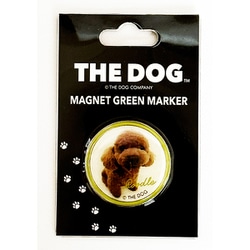 THE DOG GOLF マグネットグリーンマーカー（トイプードル）