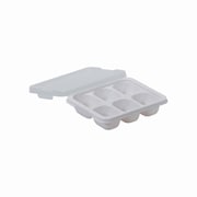 HC-124 [冷凍 冷蔵 トレー 容器 つくりおき 作り置き 小分け 20ml×6ブロック 2個組 お弁当 おかず 離乳食 日本製 食洗機対応 電子レンジ対応]