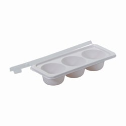 冷凍 冷蔵 トレー 容器 つくりおき 作り置き おかずカップ 6号×3ブロック 2個組 お弁当 おかず 離乳食 日本製 食洗機対応 電子レンジ対応 HC-126