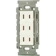 JEC-BN-555V-PW [コンセント トリプル 絶縁枠 1個入]