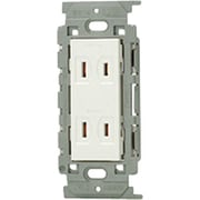 JEC-BN-55V-PW [扉付コンセント 扉ダブル 絶縁枠 1個入]