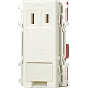 JEC-BN-5EK-PW [アースターミナル付コンセント シングル カセットタイプ 1個入]