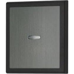 J・ワイドスリムサスト 操作板 表示灯付き ダブル ブラック色 1個入 WSBN-GD