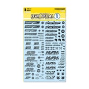 LGM01-BK LGMデカール1 ブラック 1枚入 [プラモデル用パーツ]