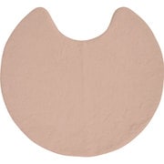 PUPUMOF(ププモフ) pupumofラビットファー調 トイレマット 約縦55×横60cm ダスティピンク