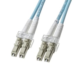 アーマードメガネ型 光ファイバケーブル マルチOM3 LC×2-LC×2 5m HKB-AMOM3LCLC-05