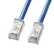 CAT6A カテゴリ6A LANケーブル インターネットケーブル 2m STP 超ショートブーツ 超高速 ツメ折れ防止カバー ブルー KB-T6ASB-02BL