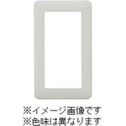 NWP-1-DBM [J・ワイドスリムシリーズ スイッチプレート 1連用 ラウンドデザイン ダークブラウンメタリック色 1個入]