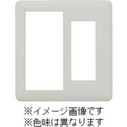 NWP-S3-DBM [J・ワイドスリムシリーズ スイッチ+コンセントプレート スイッチ+3コ穴 ラウンドデザイン ダークブラウンメタリック色 1個入]