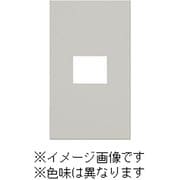 QWD-1-DBM [J・ワイドスリムシリーズ コンセントプレート 1連用 1コ穴 スクエアデザイン ダークブラウンメタリック色 1個入]