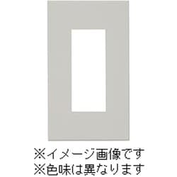 QWD-3-MBK [J・ワイドスリムシリーズ コンセントプレート 1連用 3コ穴 スクエアデザイン メタリックブラック色 1個入]