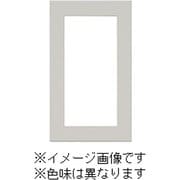 QWP-1-DBM [J・ワイドスリムシリーズ スイッチプレート 1連用 スクエアデザイン ダークブラウンメタリック色 1個入]