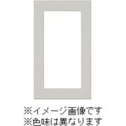 QWP-1-MGY [J・ワイドスリムシリーズ スイッチプレート 1連用 スクエアデザイン メタリックグレー色 1個入]