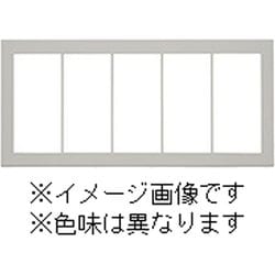 QWP-5-MBK [J・ワイドスリムシリーズ スイッチプレート 5連用 スクエアデザイン メタリックブラック色 1個入]