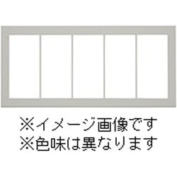 QWP-5-MGY [J・ワイドスリムシリーズ スイッチプレート 5連用 スクエアデザイン メタリックグレー色 1個入]