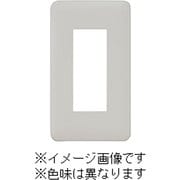 WJD-3-DBM [J・ワイドスリムシリーズ コンセントプレート 1連用 3コ穴 ラウンドデザイン ダークブラウンメタリック色 1個入]