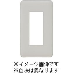 WJD-3-MBK [J・ワイドスリムシリーズ コンセントプレート 1連用 3コ穴 ラウンドデザイン メタリックブラック色 1個入]
