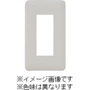 WJD-3-SV [J・ワイドスリムシリーズ コンセントプレート 1連用 3コ穴 ラウンドデザイン シルバー色 1個入]
