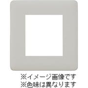 WJD-NT-MGY [J・ワイドスリムシリーズ 保安用プレート SNL-3用 保安灯用 ラウンドデザイン メタリックグレー色 1個入]
