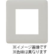 WJD-NT-SV [J・ワイドスリムシリーズ 保安用プレート SNL-3用 保安灯用 ラウンドデザイン シルバー色 1個入]