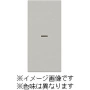 WJN-GS-MBK [J・ワイドスリムシリーズ 操作板 マークなし 表示灯付 シングル メタリックブラック色 1個入]
