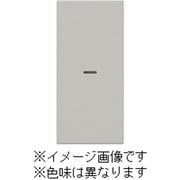 WJN-GS-MGY [J・ワイドスリムシリーズ 操作板 マークなし 表示灯付 シングル メタリックグレー色 1個入]