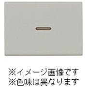 WJN-GT-DBM [J・ワイドスリムシリーズ 操作板 マークなし 表示灯付 トリプル ダークブラウンメタリック色 1個入]
