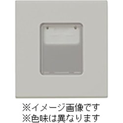 WJN-MD-MGY [J・ワイドスリムシリーズ 操作板 マーク付 表示灯なし ダブル メタリックグレー色 1個入]