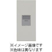 WJN-MGS-MBK [J・ワイドスリムシリーズ 操作板 マーク付 表示灯付 シングル メタリックブラック色 1個入]