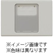 WJN-S-MGY [J・ワイドスリムシリーズ 操作板 マークなし 表示灯なし シングル メタリックグレー色 1個入]
