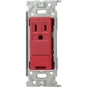 JEC-BN-5GE-R [ニューマイルドビーシリーズ アースターミナル付接地コンセント シングル 赤色 1個入]