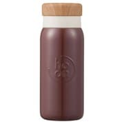 ステンレスボトル キャニスターボトル 400ml ブラウン MBC-40(BR)